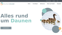 Daunenfeder - Das Portal über Daunenmode & Co