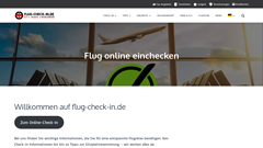 Flug Check-in