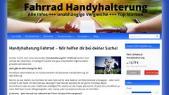 Details : Fahrrad Handyhalterung