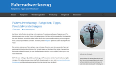 Details : Informationen rund um das Thema Fahrradwerkzeug