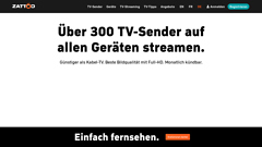 Details : Über 300 TV-Sender auf allen Geräten streamen.