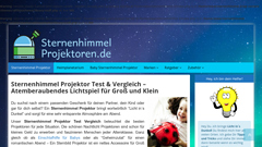 Sternenhimmel Projektoren & Heimplanetarien - Der Ratgeber